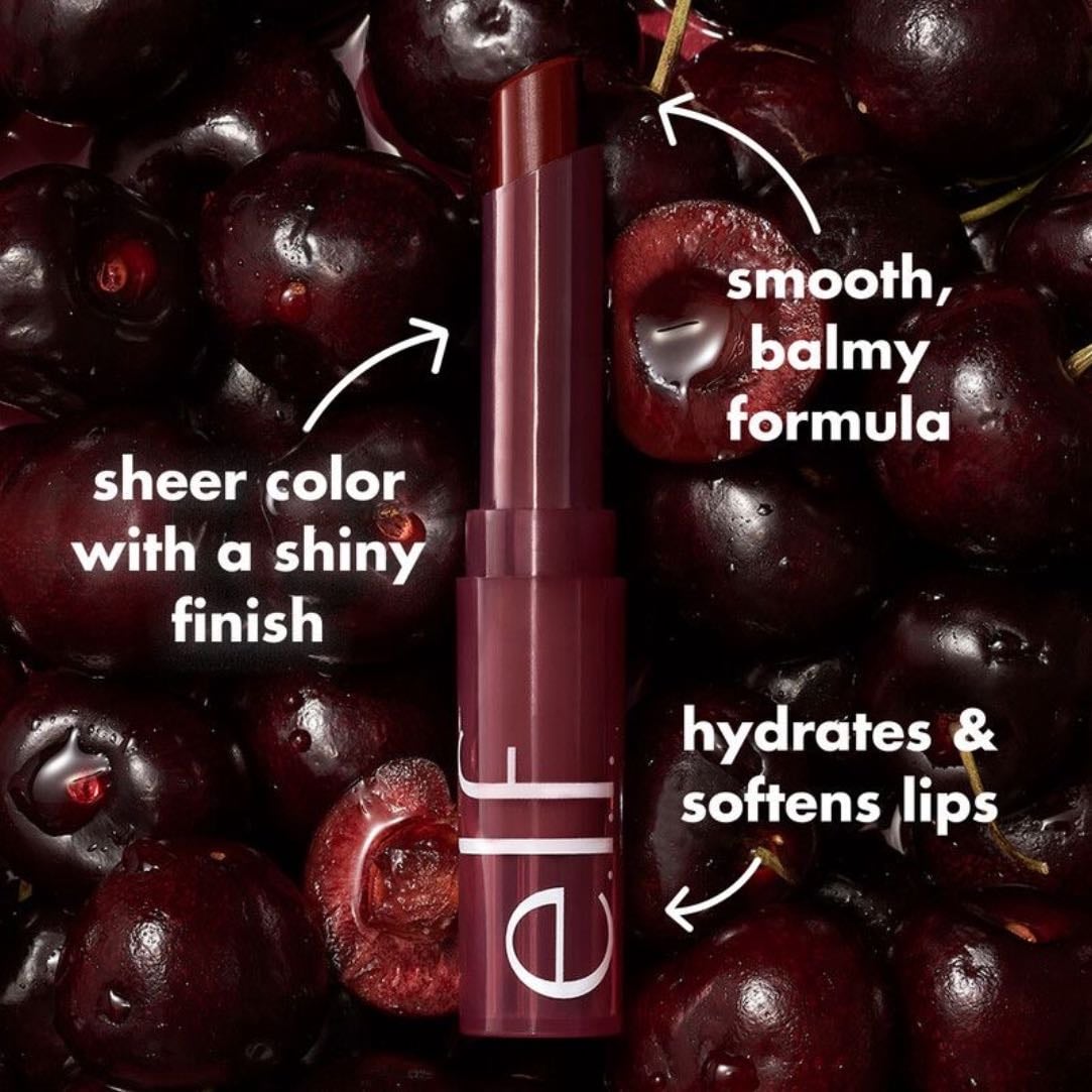 black cherry sheer tinted lipstick