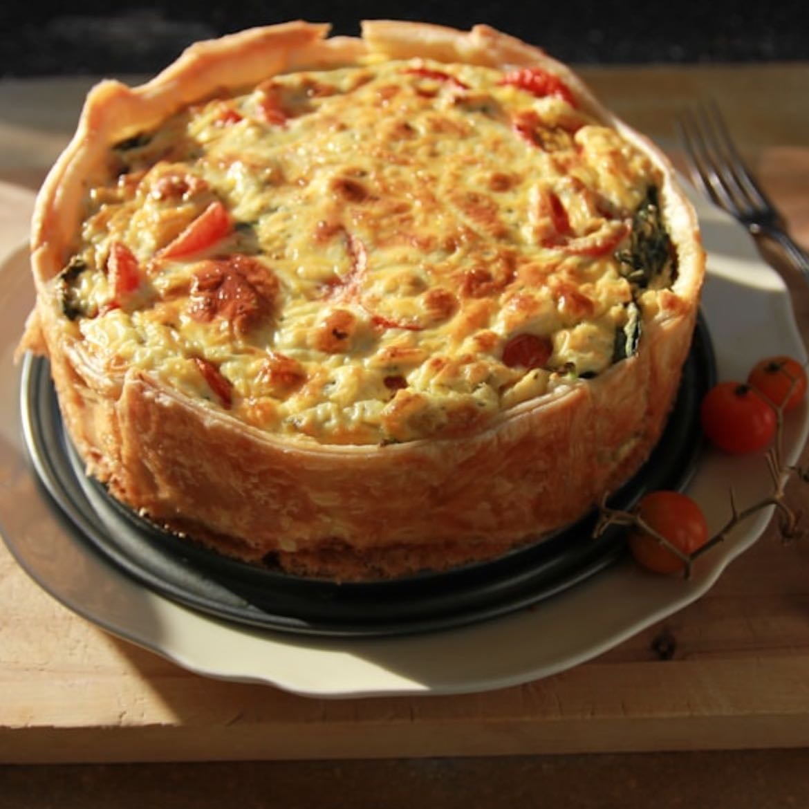 Tarta de pollo