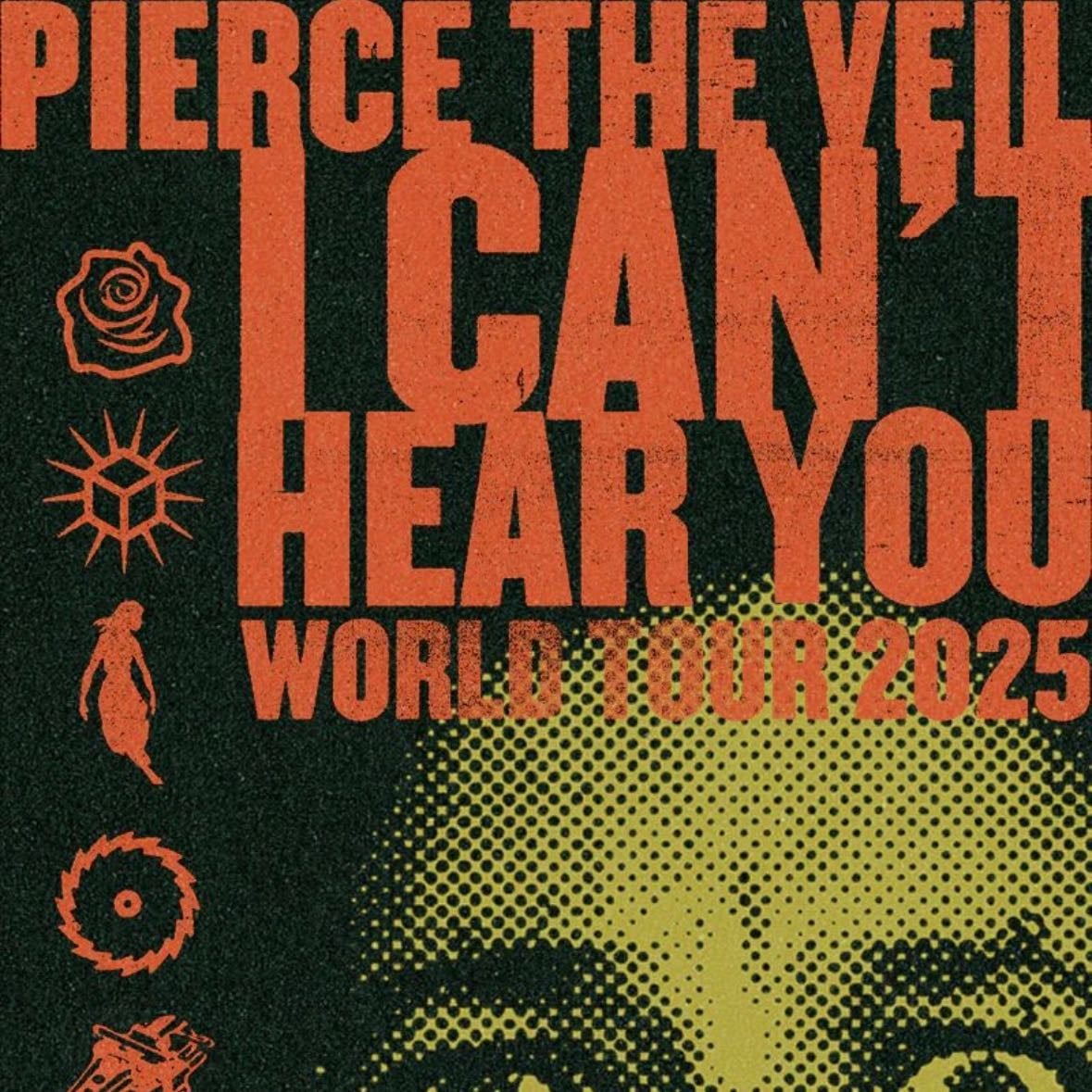 I CANT HEAR YOU Tour 5/2025 - Pierce The Veil, Sleeping With Sirens, Beach Weather, & Daisy Grenade