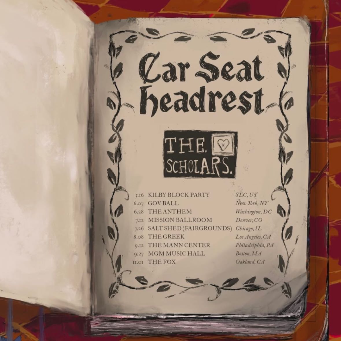 The Scholars Tour 9/2025 - Car Seat Headrest
