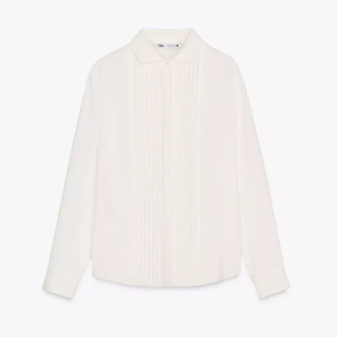 Camisa blanca Zara - $90.000