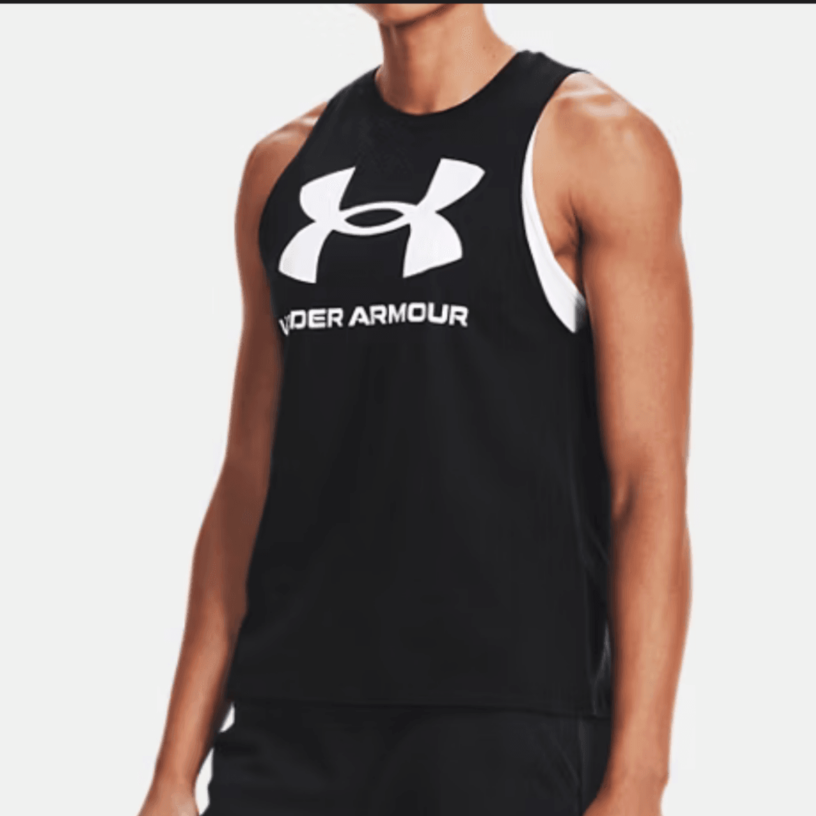 Musculosa Under Amour Logo Negra - €28