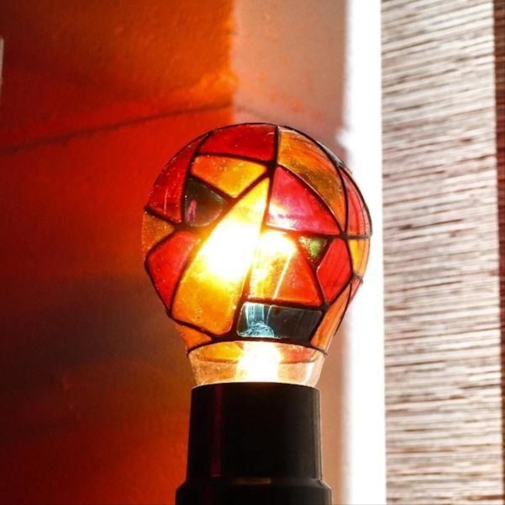 Stained glass light