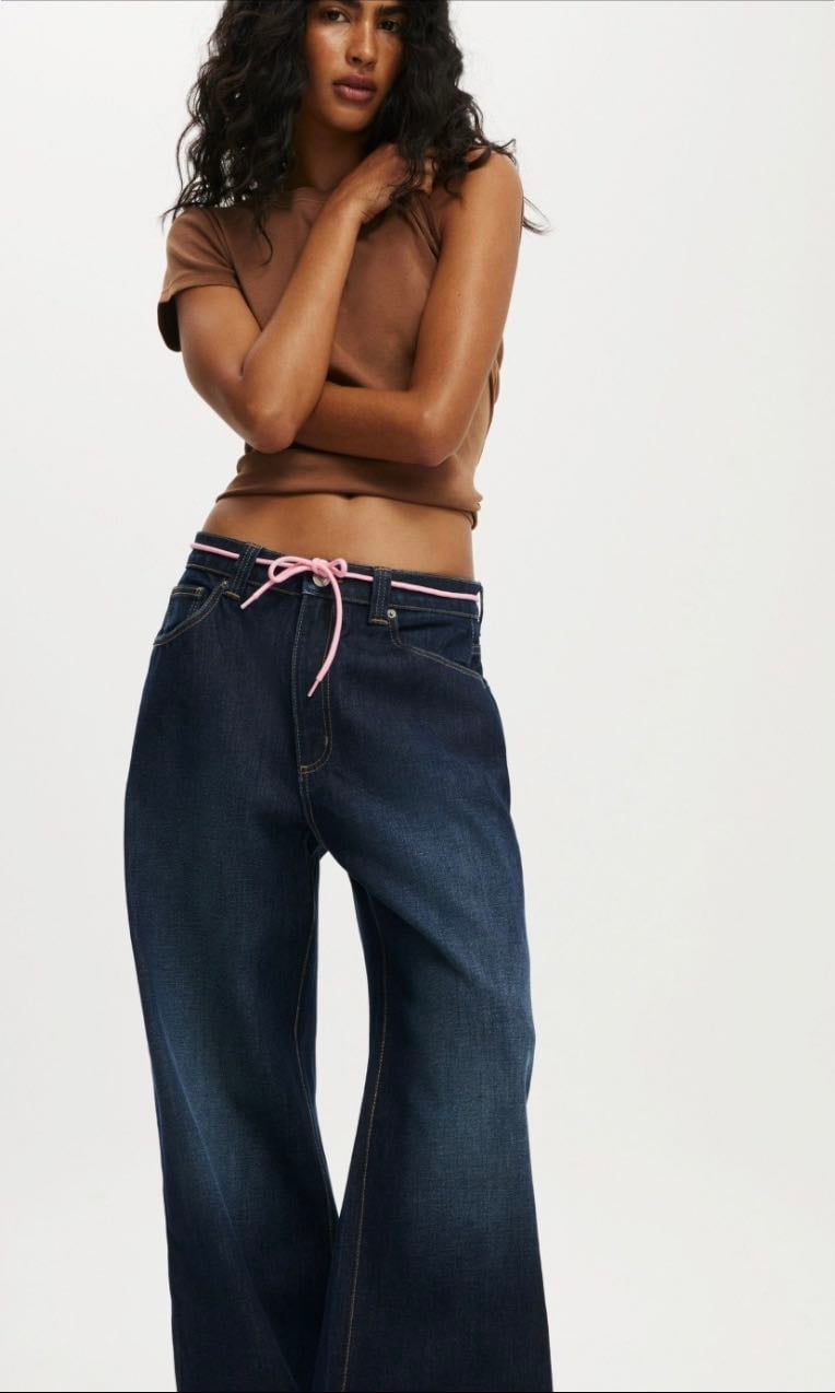 Low Super Baggy Jeans - Cotton: On