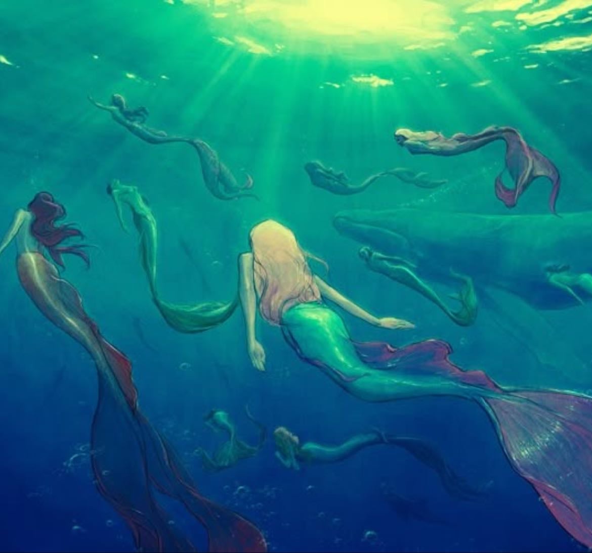 mermaidcore media ༄.°