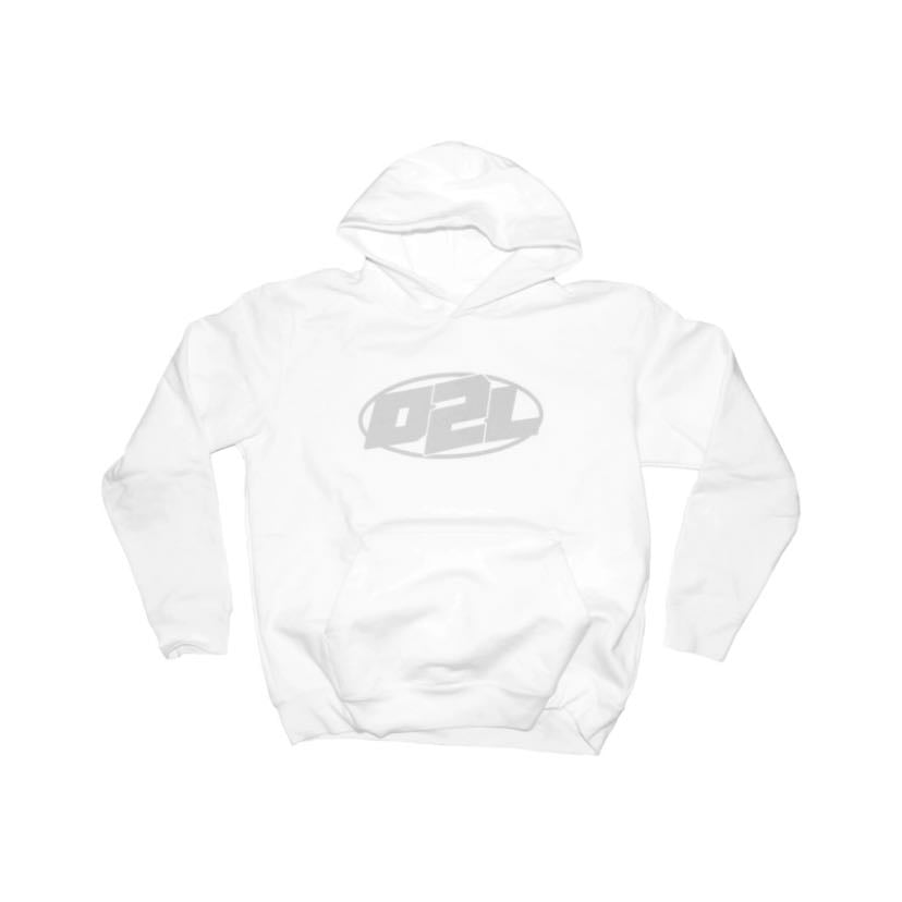 Hoodie Death2life (D2L) - black or white