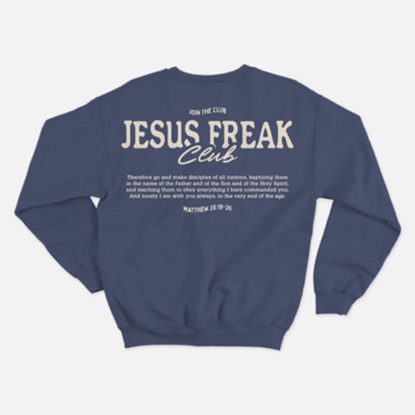 Hoodie Jesus Freak Club - merch/clothes