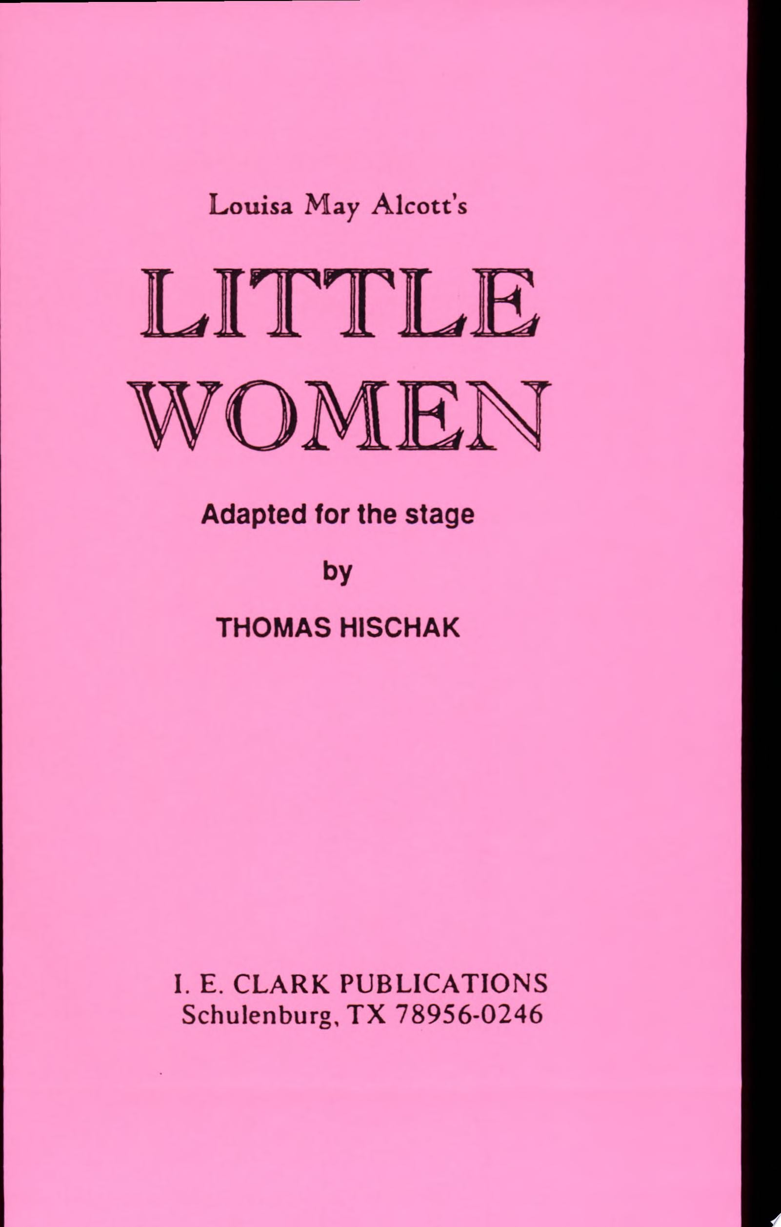 Little Women - Louisa May Alcott · 1995
