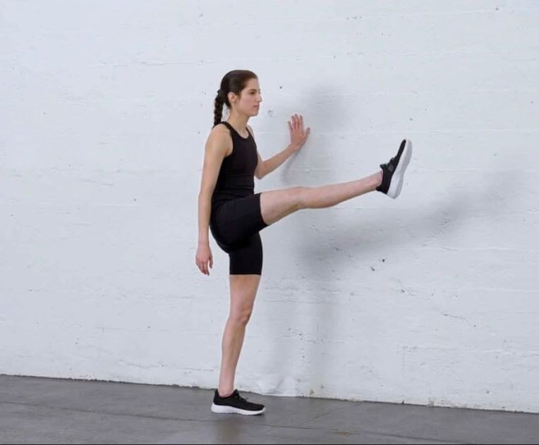 Leg swings - 30 secs each leg