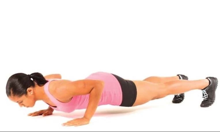 Push ups - 10x