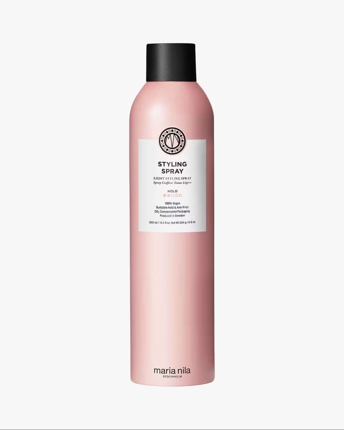 Maria Nila Styling spray - Soft hairspray, gives shine and reduces frizz