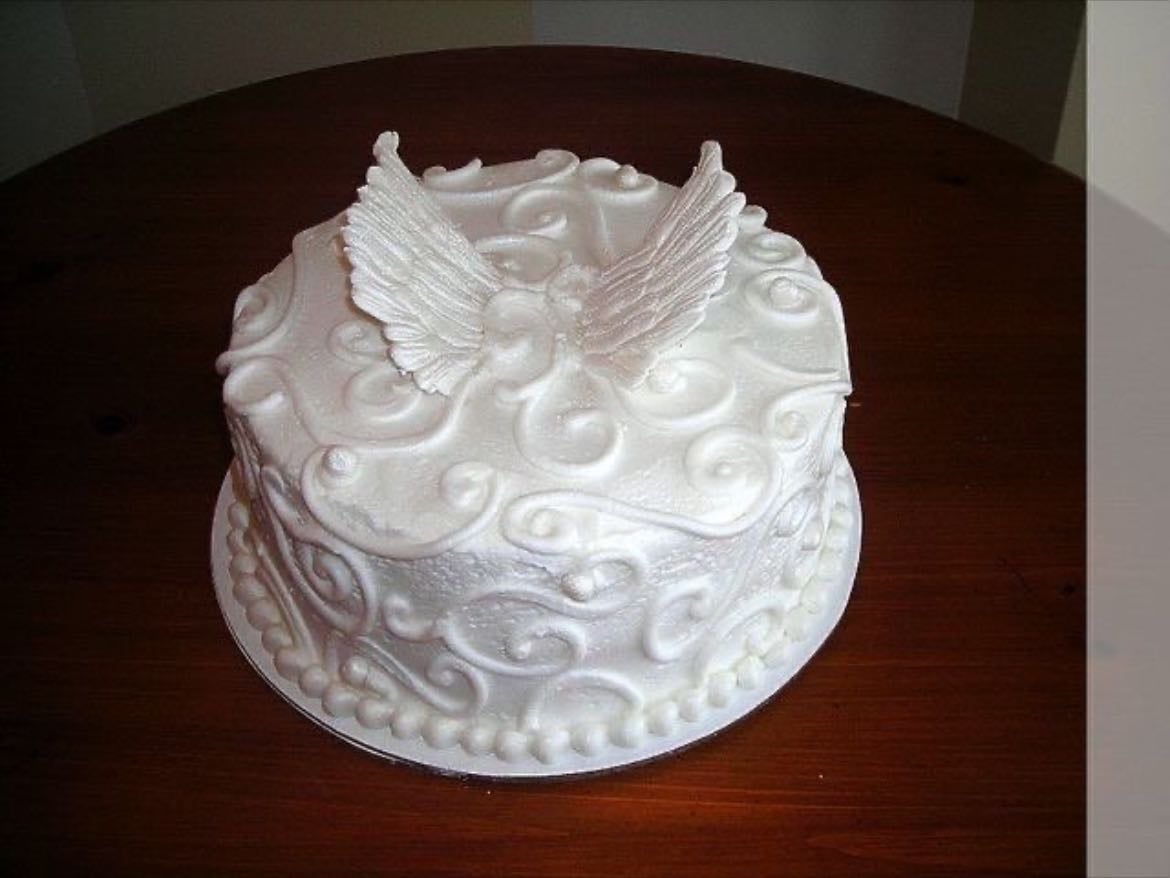 Angel white snow cake
