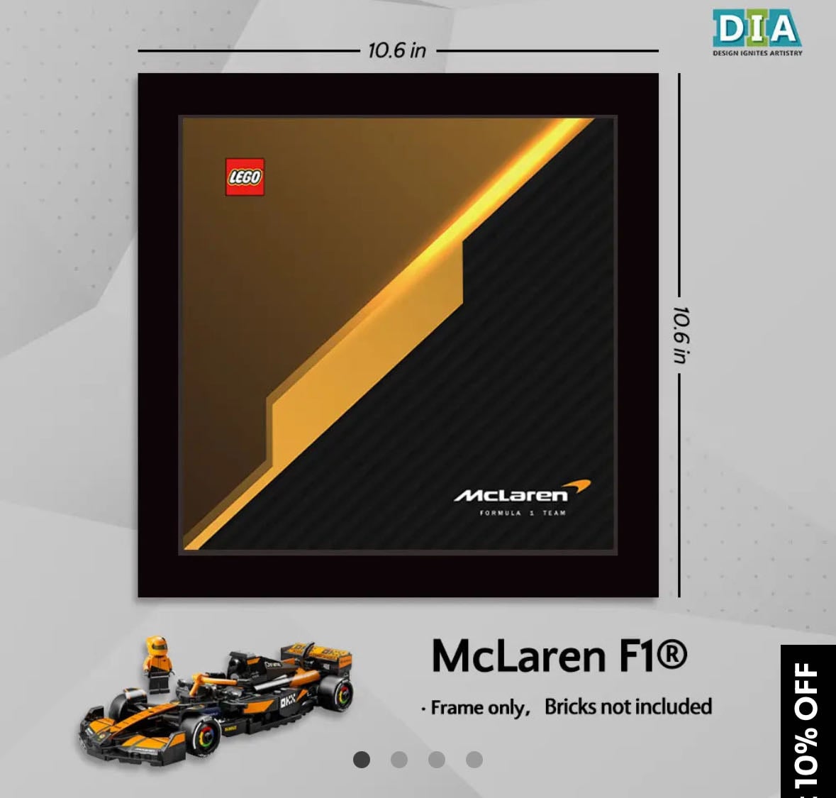 Mclaren lego frame