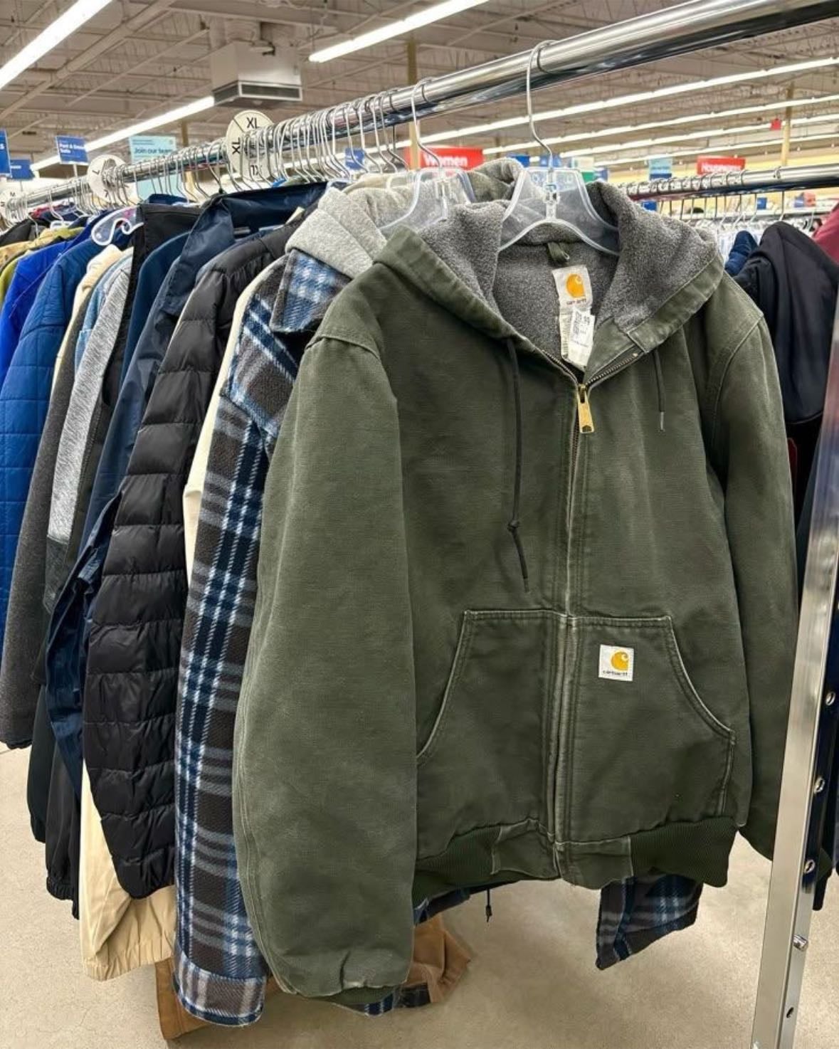 Olive Green Carhartt Jacket