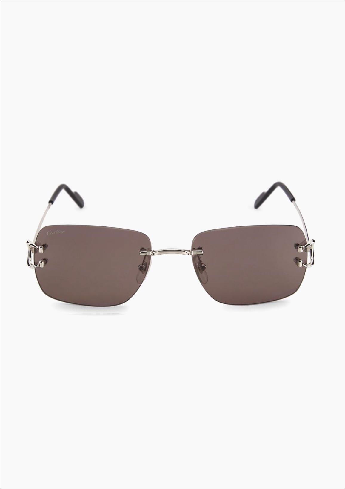 Cartier - Signature C rectangular glasses 59 mm