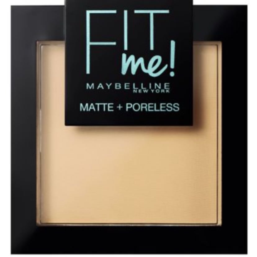 maybelline powder - I use this on my forehead to stop it looking shiny all day