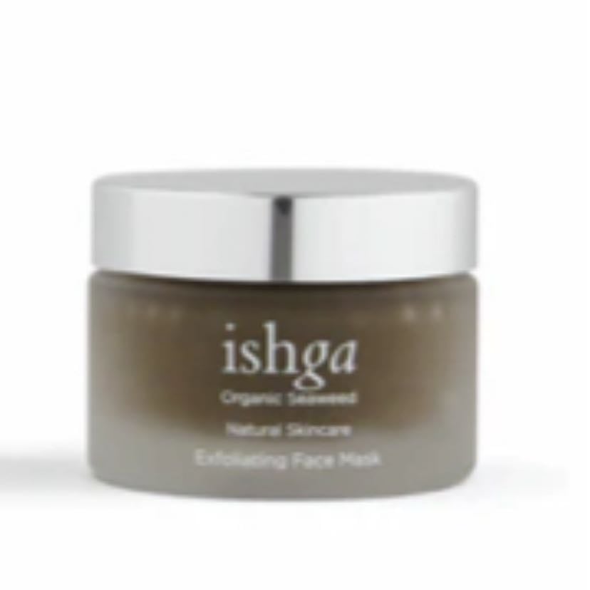 ishga seaweed face mask - once a week is so exfoliating and smoothing