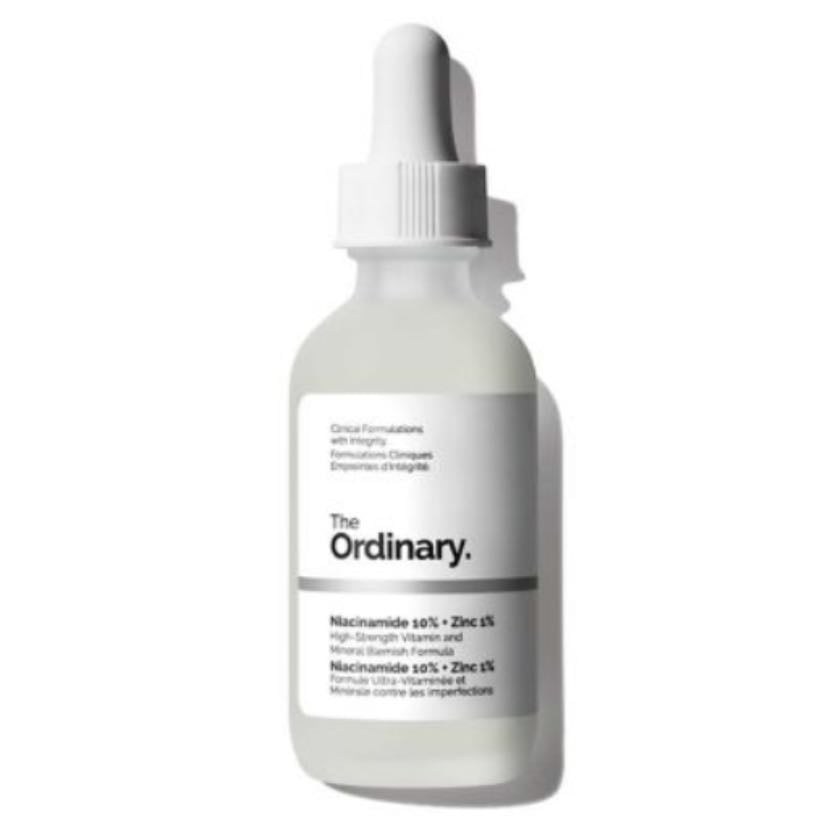 the ordinary niacinamide serum - made my skin super clear, smooth and glowy