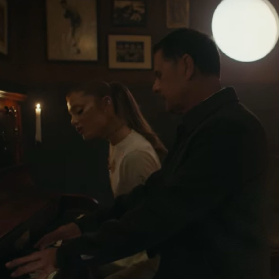 playing music with her dad - this was so cute to see her having a relationship with her dad and I loved this it made me so emotional