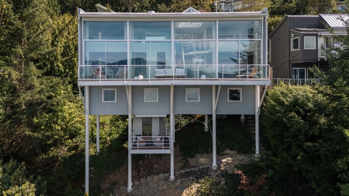 Pedestal house - Peter Cardew