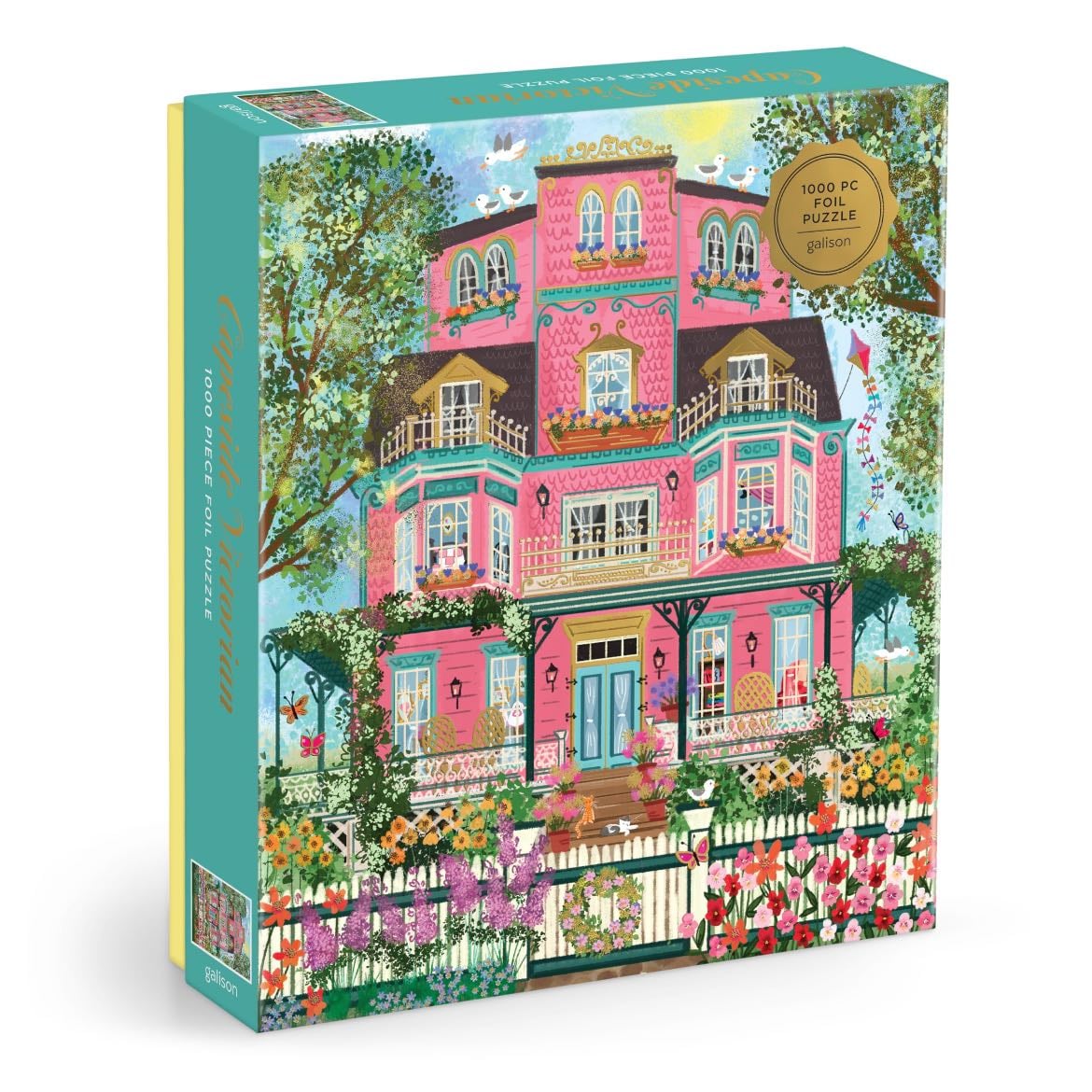 Joy Laforme Capeside Victorian 1000 Piece Foil Puzzle