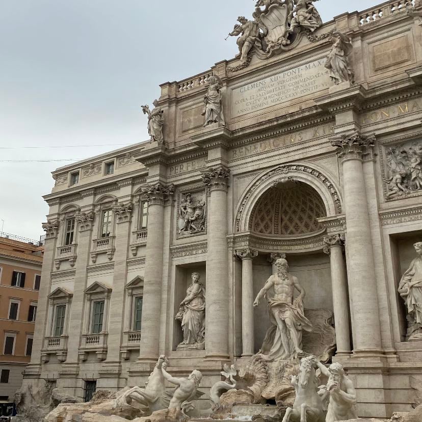 Fontana di Trevi - roma, italia