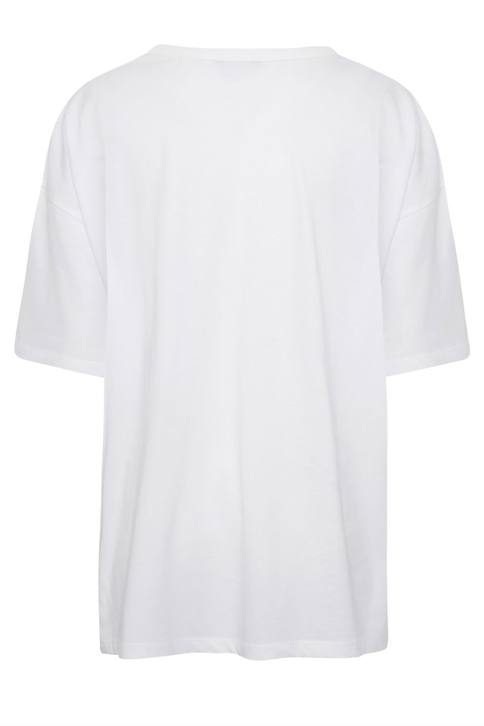 TEE shirt blanc large