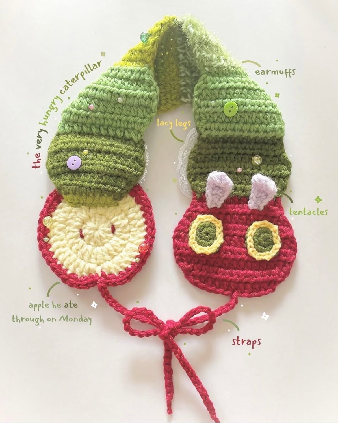 hungry caterpillar earmuffs