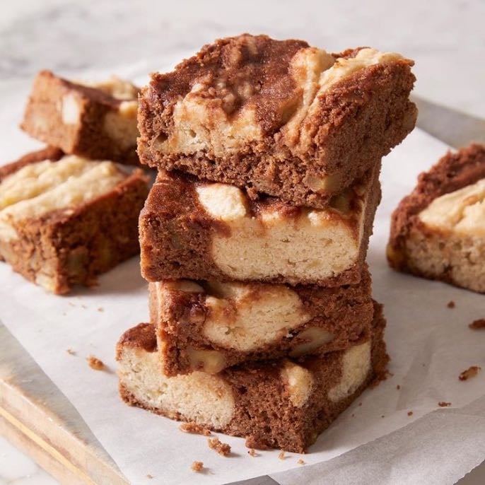 Brownies de plátano