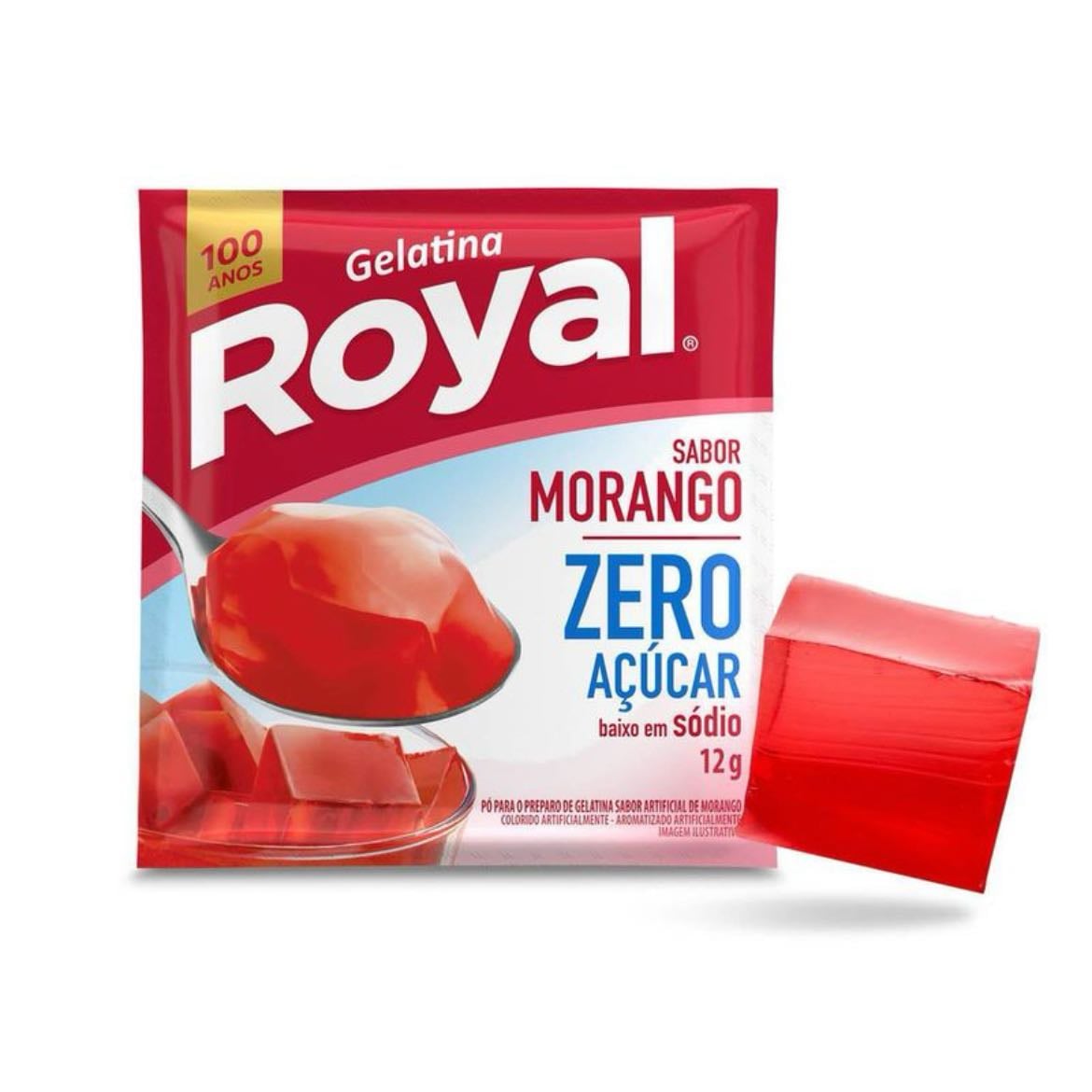 Gelatina zero - • 120g de gelatina de zero