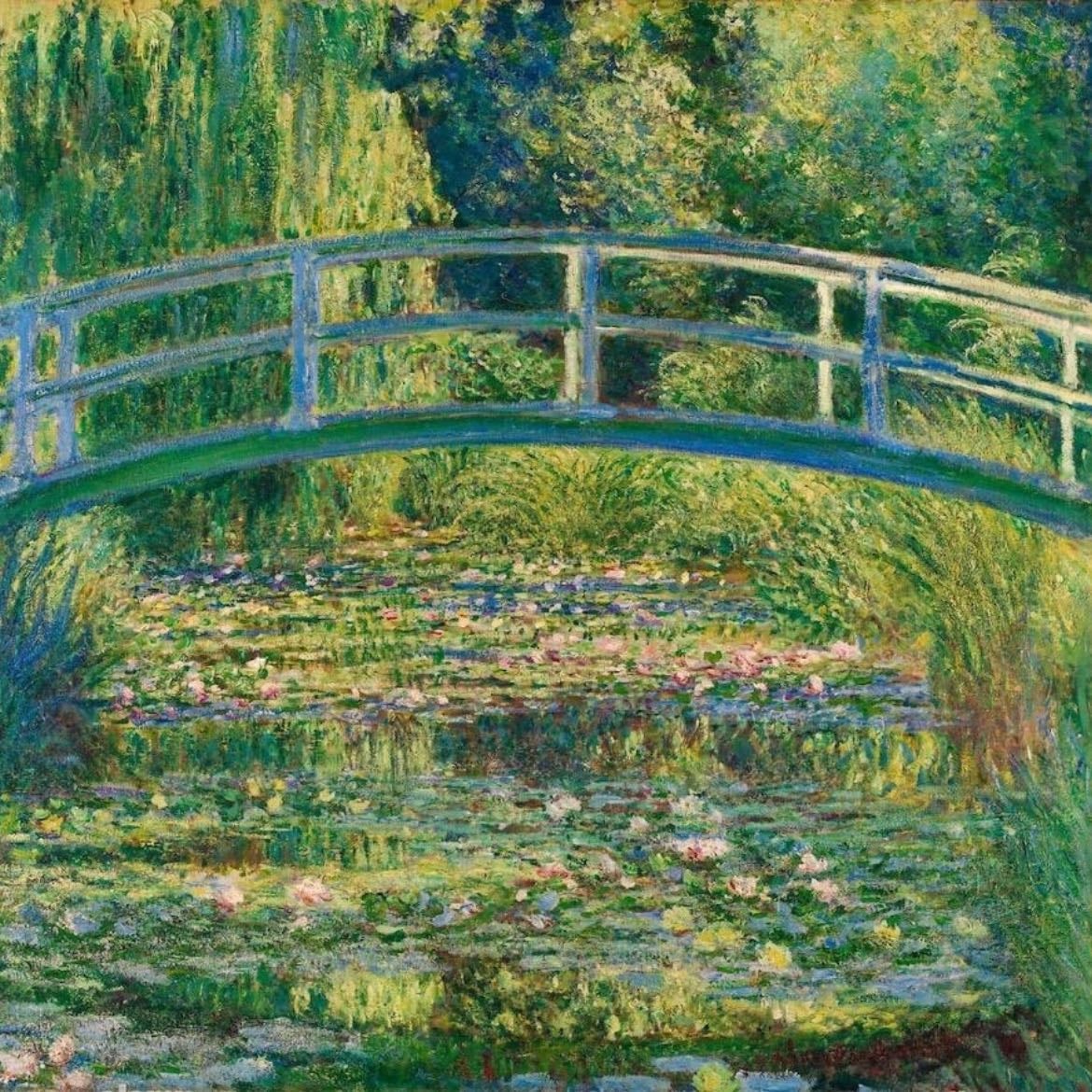 The Water-Lily Pond - Claude Monet