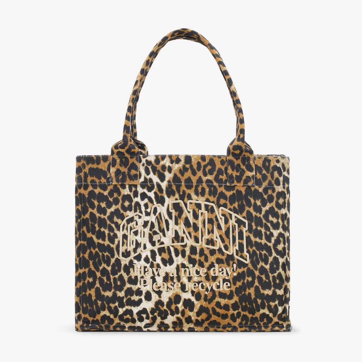 Ganni • Tote - Leopard