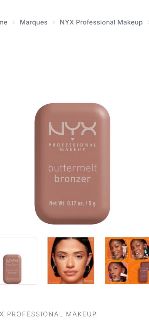Buttermelt bronzer