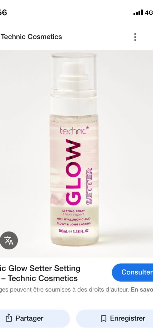 Spray fixateur Glow normal