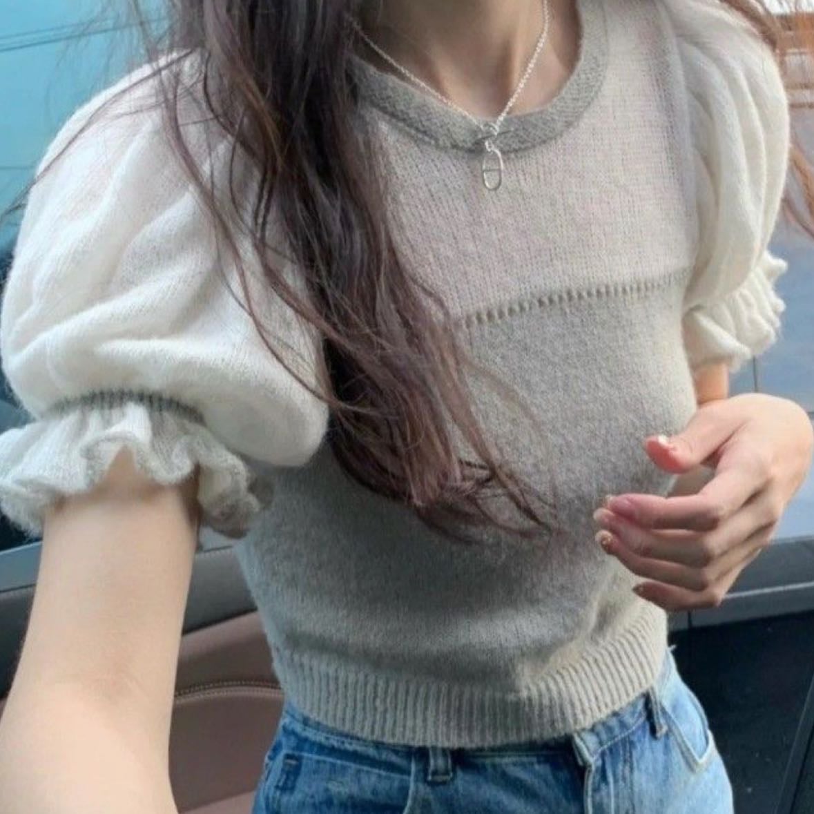πππππ π» - Soft knit material blouse