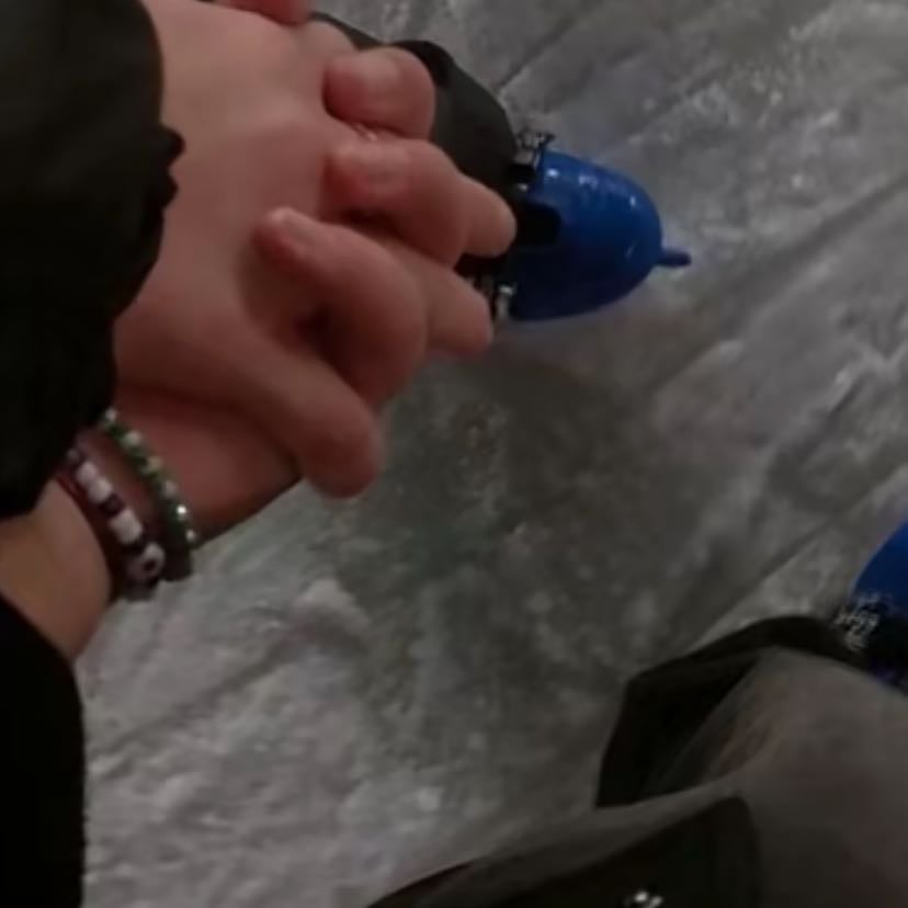 Ice skating
