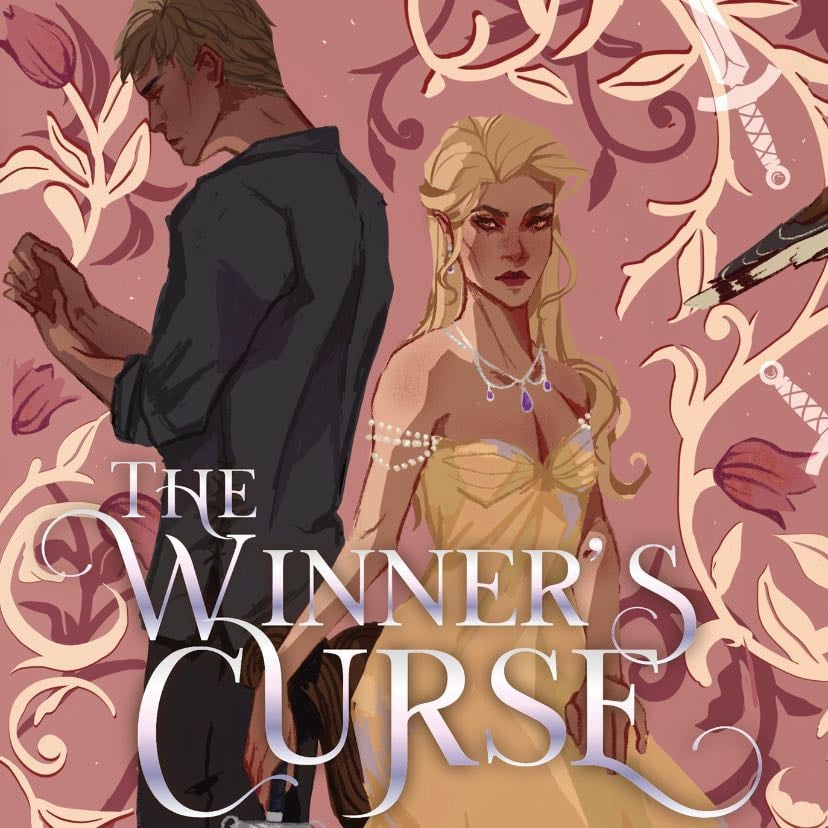 The Winner's Curse - Pink on the cover