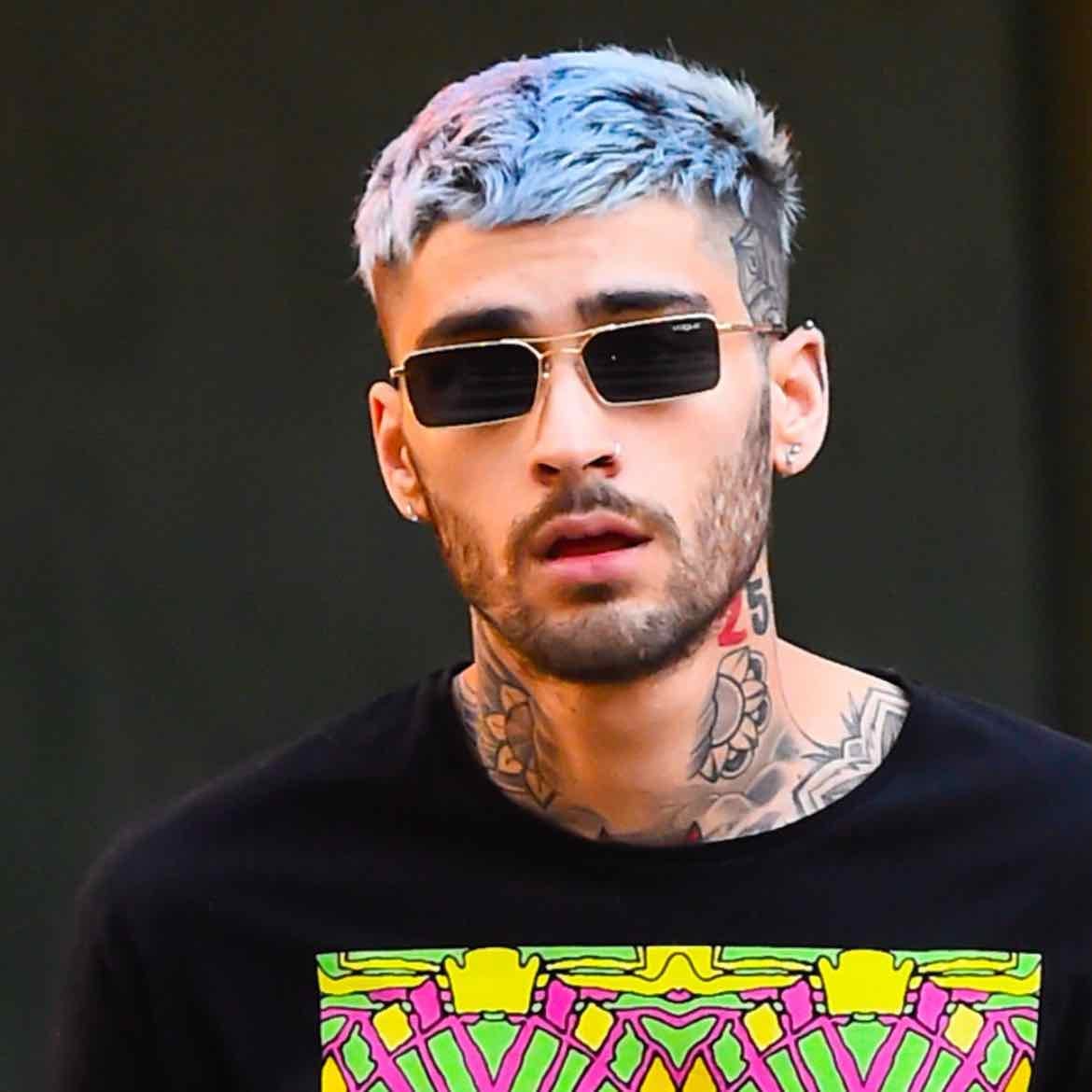 buzz cut blue weirdo - no babes ur still pretty but