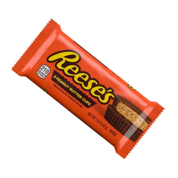 Reeses - Deliciosa combinación de crema de cacahuate con chocolate, aunque algo empalagosos