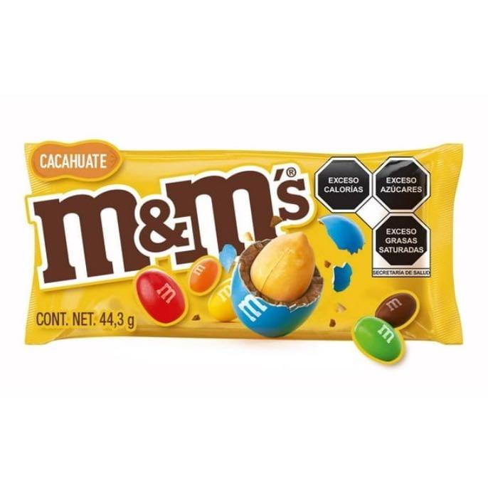 M&ms con cacahuate - Creo que tengo una fijación por esa combinación en particular.