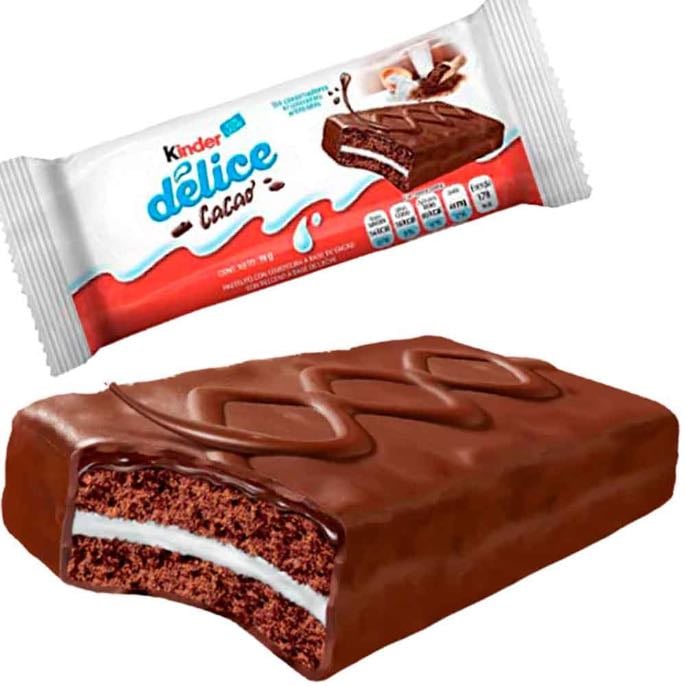 Kinder delice - Lo que me gusta de este es que es como un pastelito, muy, muy suave