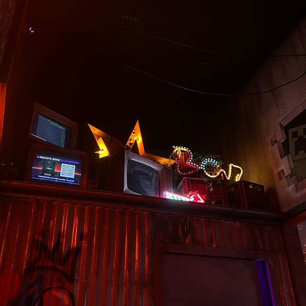 Invader - Rétro Bar à Montpellier
