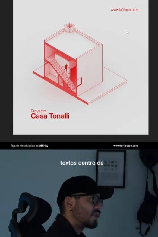 Ilustración Arquitectónica con Affinity Studio.