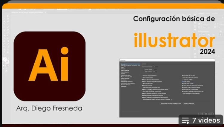 Curso configuración illustrator