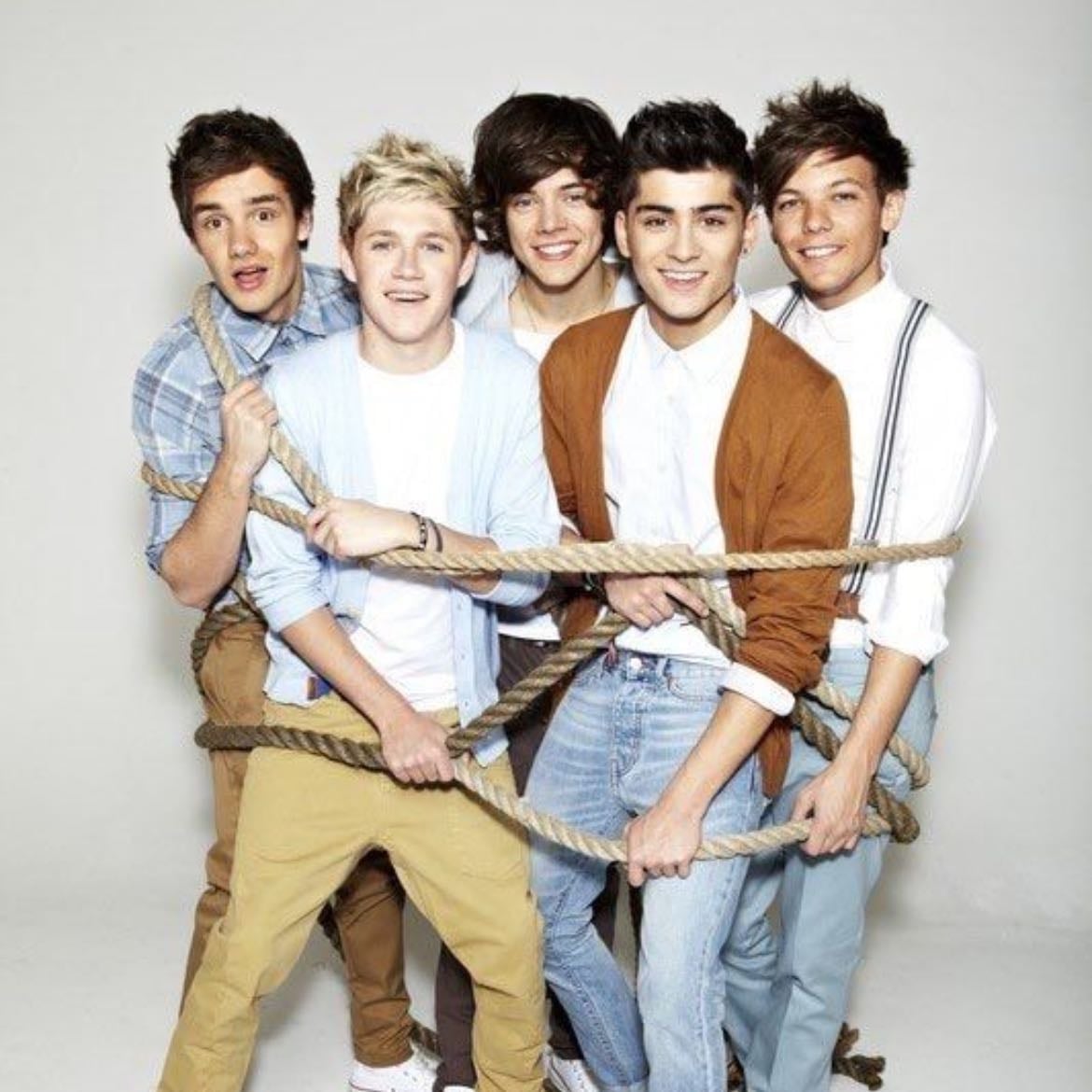 Tied up in a rope!!