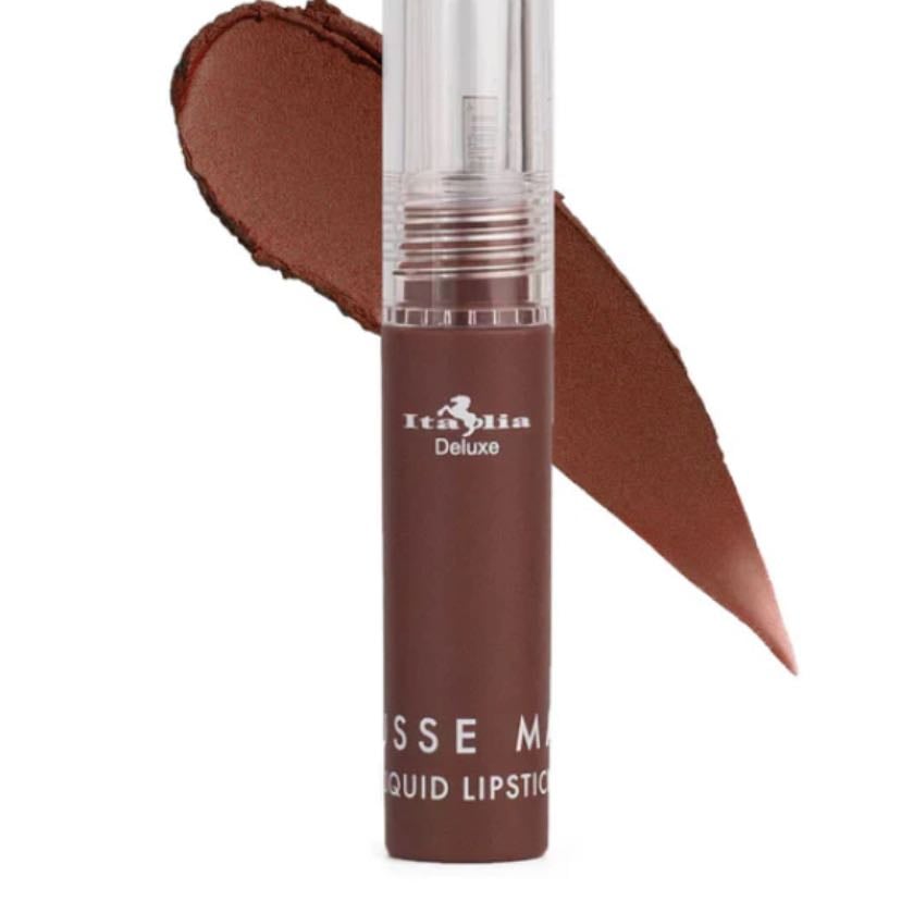 Italia Deluxe Mousse Matte Liquid Lipstick - Cocoa