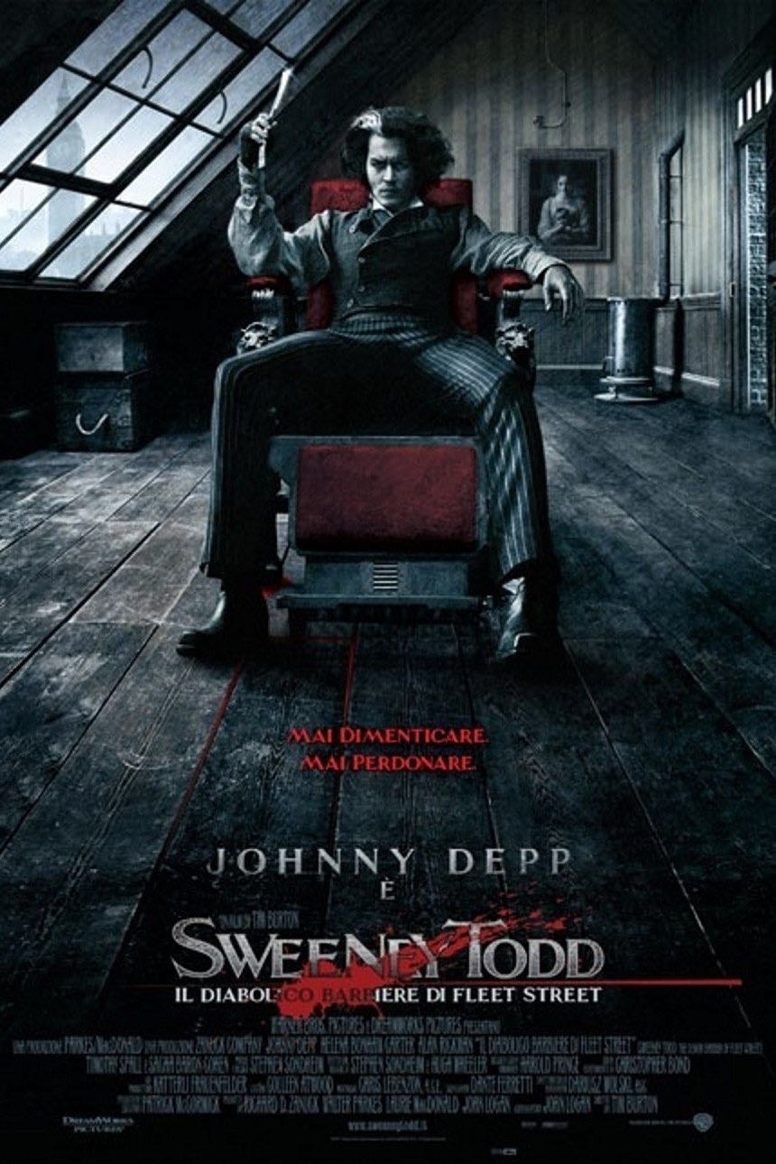 Sweeney Todd : Le Diabolique Barbier de Fleet Street - Tim Burton · 2007