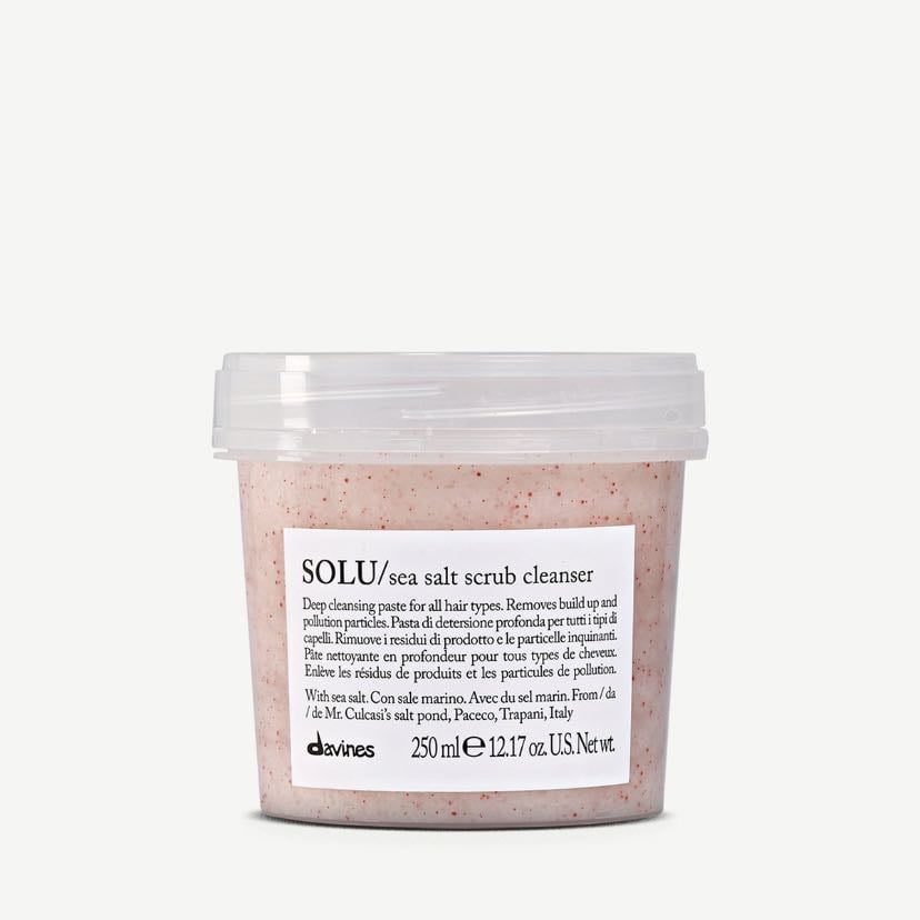 Solu Sea Salt Scrub Cleanser - Davines