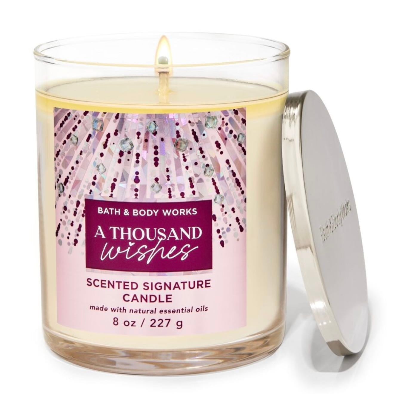 Vela 1 mecha A Thousand Wishes - Bath & Body Works