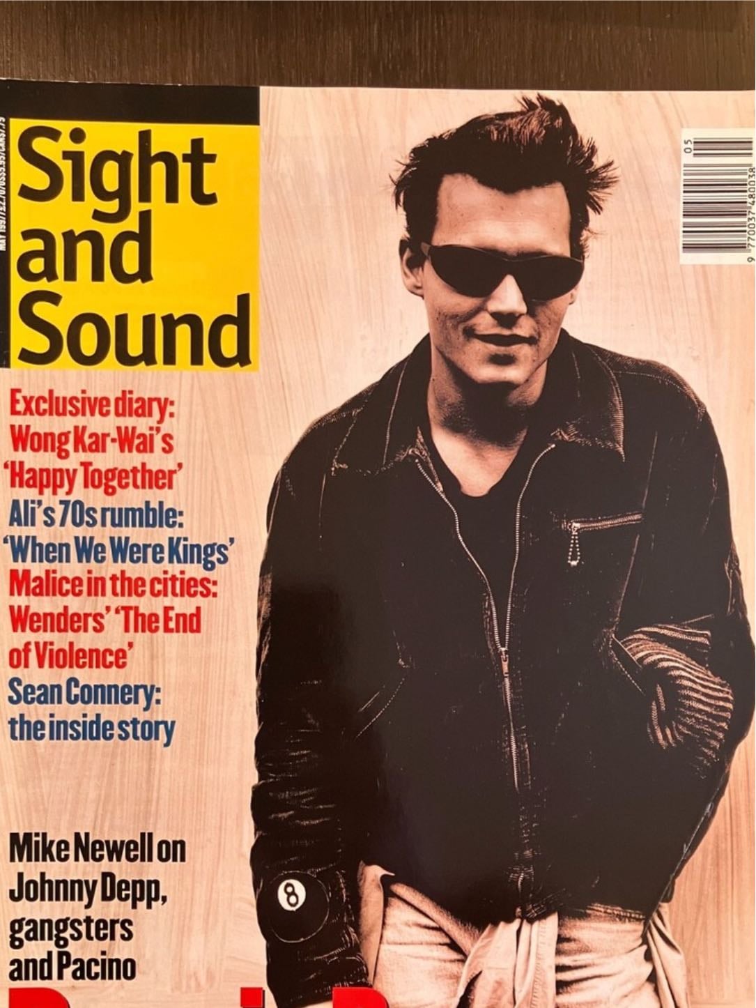 Sight and Sound - May 1997 - Johnny Depp